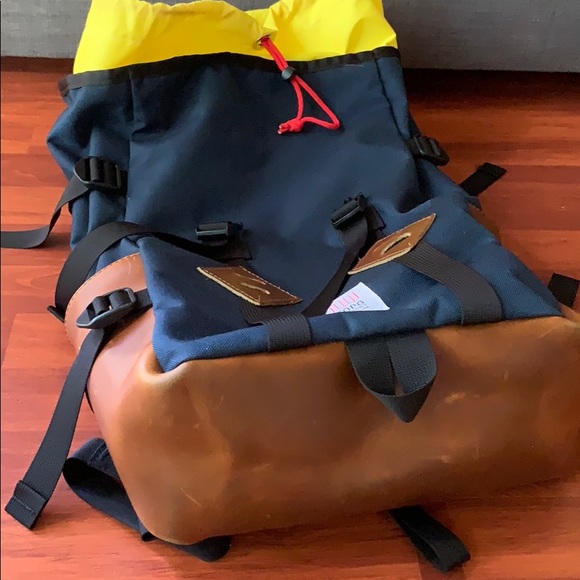 Topo Designs Klettersack Backpack with Leather - Picture 5 of 6